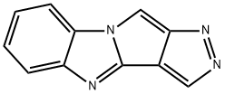 Pyrazolo[4,3:3,4]pyrrolo[1,2-a]benzimidazole (9CI) 구조식 이미지