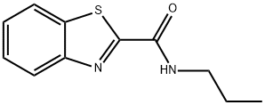 2-Benzothiazolecarboxamide,N-propyl-(9CI) 구조식 이미지