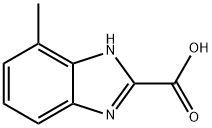 1H-Benzimidazole-2-carboxylicacid,4-methyl-(9CI) Structure