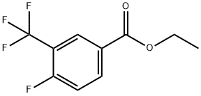 Ethyl 4-fluoro-3-(trifluoromethyl)benzoate Structure