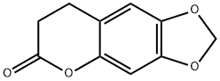 7-Methylenedioxy-3,4-dihydrobenzopyran-2-one Structure