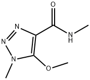 1H-1,2,3-Triazole-4-carboxamide,5-methoxy-N,1-dimethyl-(9CI) Structure