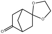 Spiro[bicyclo[2.2.1]heptane-2,2’-[1,3]dioxolan]-5-one 구조식 이미지