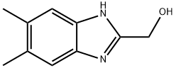 1H-Benzimidazole-2-methanol,5,6-dimethyl-(9CI) 구조식 이미지