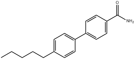 p-Pentyl-p'-carboxamide 구조식 이미지