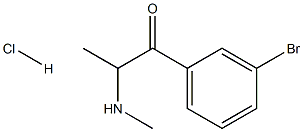 3-Bromomethcathinone (hydrochloride) Structure