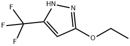 1H-Pyrazole,3-ethoxy-5-(trifluoromethyl)-(9CI) Structure
