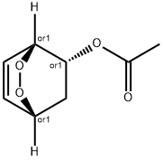 2,3-Dioxabicyclo[2.2.2]oct-7-en-5-ol,acetate,(1R,4R,5R)-rel-(9CI) Structure