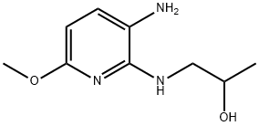 2-Propanol,1-[(3-amino-6-methoxy-2-pyridinyl)amino]-(9CI) 구조식 이미지