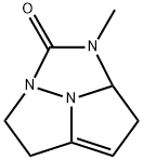 1,2a,6b-Triazacyclopenta[cd]pentalen-2(1H)-one,3,4,6,6a-tetrahydro-1-methyl- 구조식 이미지