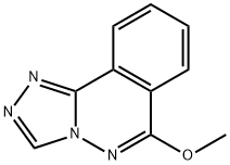 1,2,4-Triazolo[3,4-a]phthalazine,6-methoxy-(9CI) Structure