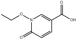 3-Pyridinecarboxylicacid,1-ethoxy-1,6-dihydro-6-oxo-(9CI) 구조식 이미지