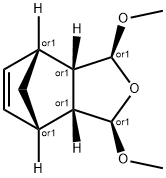 4,7-Methanoisobenzofuran,1,3,3a,4,7,7a-hexahydro-1,3-dimethoxy-,(1R,3S,3aS,4R,7S,7aR)-rel-(9CI) 구조식 이미지