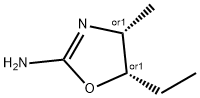 2-Oxazolamine,5-ethyl-4,5-dihydro-4-methyl-,(4R,5S)-rel-(9CI) 구조식 이미지