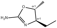2-Oxazolamine,4-ethyl-4,5-dihydro-5-methyl-,(4R,5R)-rel-(9CI) 구조식 이미지