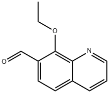 7-Quinolinecarboxaldehyde,8-ethoxy-(9CI) Structure