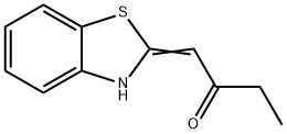 2-Butanone,1-(2-benzothiazolinylidene)-(8CI) Structure