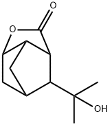 3,5-Methano-2H-cyclopenta[b]furan-2-one,hexahydro-7-(1-hydroxy-1-methylethyl)-(9CI) 구조식 이미지