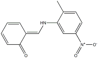 2-{[(2-methyl-5-nitrophenyl)imino]methyl}phenol 구조식 이미지