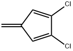 1,3-Cyclopentadiene,2,3-dichloro-5-methylene-(9CI) 구조식 이미지