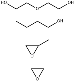 에톡실레이티드, 프로폭실레이티드 디에틸렌 글리콜, 뷰틸 에테르 구조식 이미지