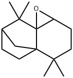 octahydro-4,4,8,8-tetramethyl-4a,7-methano-4aH-naphth[1,8a-b]oxirene 구조식 이미지