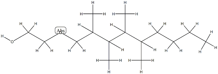 Poly(oxy-1,2-ethanediyl), .alpha.-(2,3,4,5-tetramethylnonyl)-.omega.-hydroxy- Structure