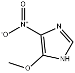 1H-Imidazole,4-methoxy-5-nitro-(9CI) 구조식 이미지