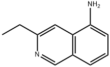 5-이소퀴놀리아민,3-에틸-(9CI) 구조식 이미지