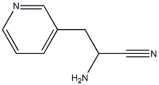 3-Pyridinepropanenitrile,alpha-amino-(9CI) Structure