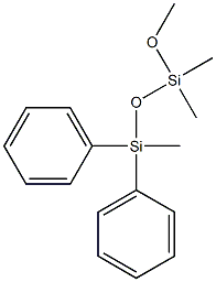 다이메틸 디페닐 폴리실록산 구조식 이미지