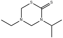 2H-1,3,5-Thiadiazine-2-thione,5-ethyltetrahydro-3-(1-methylethyl)-(9CI) Structure