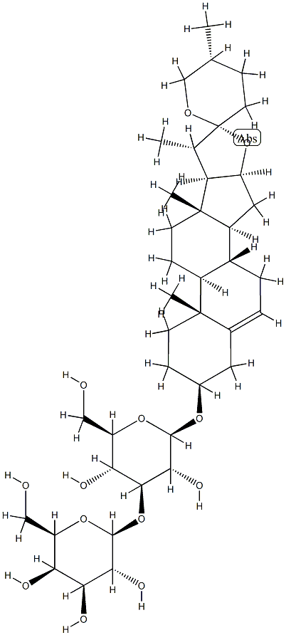 디오스게닐-3-디-O-글루코피라노사이드 구조식 이미지