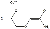 [(2-amino-2-oxoethoxy)acetato(2-)]cobalt 구조식 이미지