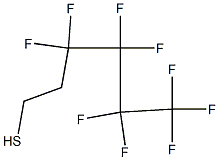 1H,1H,2H,2H-PERFLUOROALKYL-1-THIOLS 구조식 이미지