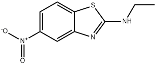 2-Benzothiazolamine,N-ethyl-5-nitro-(9CI) Structure