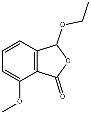 1(3H)-Isobenzofuranone,3-ethoxy-7-methoxy-(9CI) 구조식 이미지