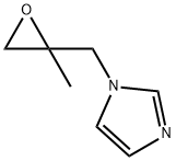 1H-Imidazole,1-[(2-methyloxiranyl)methyl]-(9CI) 구조식 이미지