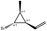 Cyclopropane, 1-bromo-2-ethenyl-3-methyl-, (1R,2R,3S)-rel- (9CI) Structure