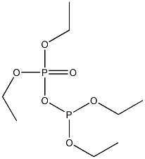 Diphosphorus(III,V)oic acid tetraethyl ester 구조식 이미지