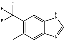 Benzimidazole,5-methyl-6-(trifluoromethyl)-(8CI) 구조식 이미지