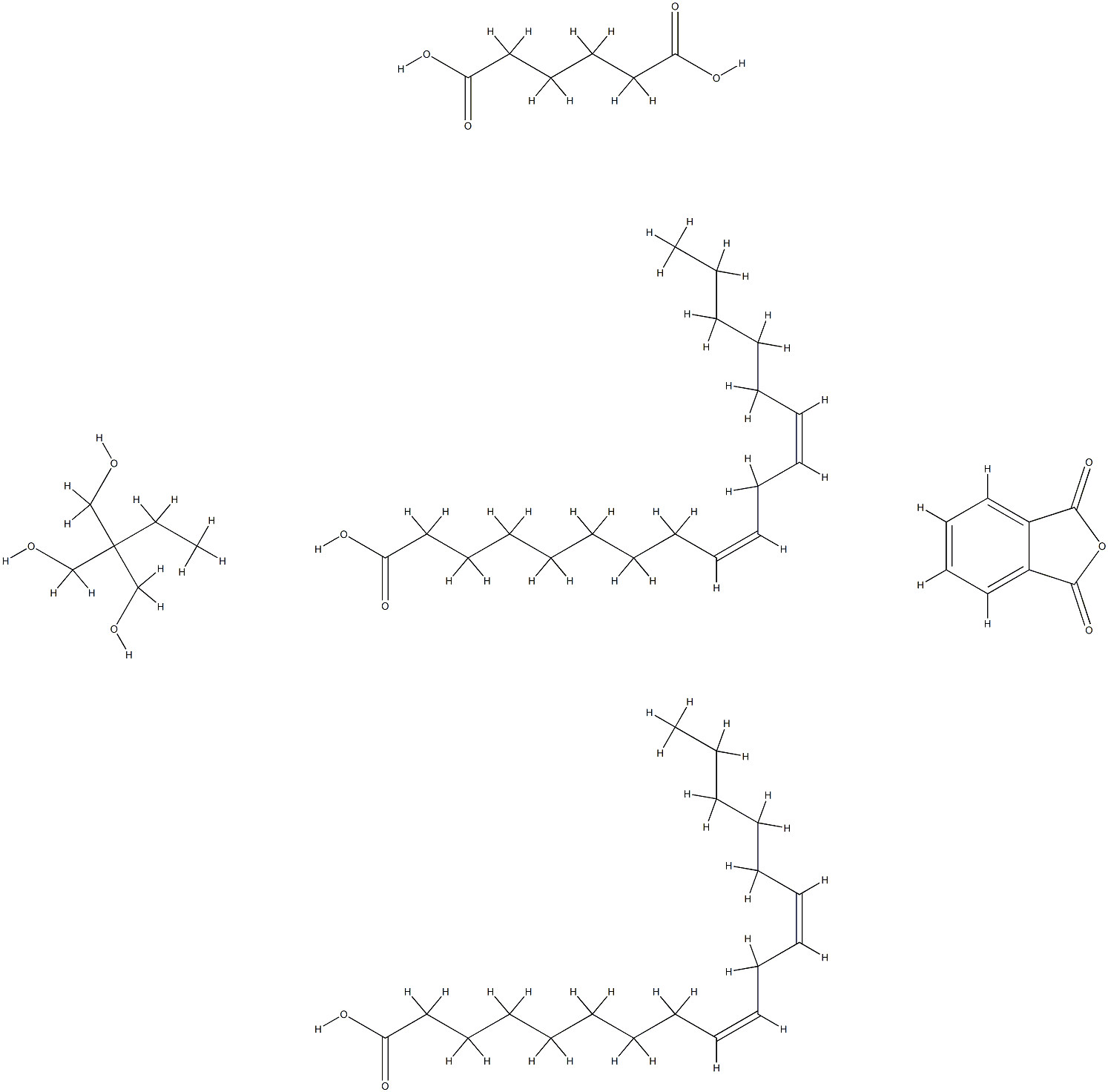 Polyurethane resin (7110J3) Structure