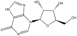 3-isoinosine 구조식 이미지