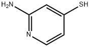 4-Pyridinethiol,2-amino-(9CI) Structure