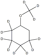 1-[(2H3)Methoxy](2,2,3,3,4,4,5,5-2H8)cyclohexane 구조식 이미지