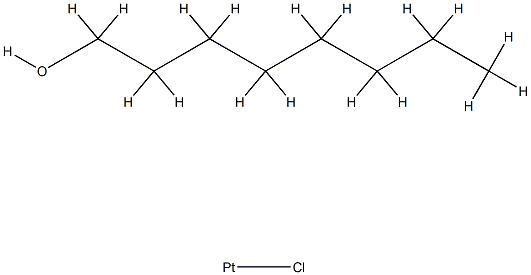 PLATINUM-OCTANAL/OCTANOL COMPLEX Structure