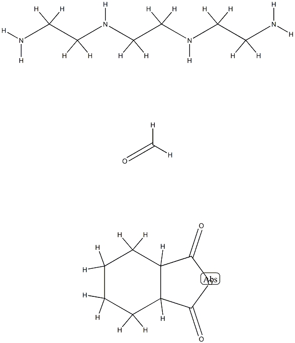 Formaldehyde, reaction products with hexahydro-1,3-isobenzofurandione and triethylenetetramine Structure