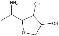 D-갈락티톨,2-아미노-3,6-안하이드로-1,2-디데옥시-(9CI) 구조식 이미지
