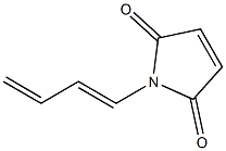 1H-Pyrrole-2,5-dione,1-(1,3-butadienyl)-(9CI) 구조식 이미지