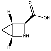 (1R,4S)-2-Azabicyclo[2.1.0]pentane-3α-carboxylic acid 구조식 이미지